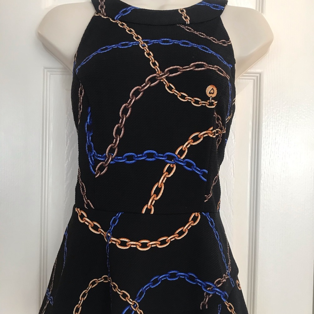 Nautical peplum top